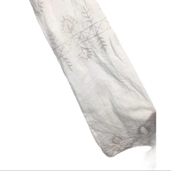 WS477 Monoreno Embroidered Boho Blouse Top M - Picture 6 of 7